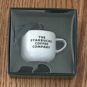 NIB 2025 Starbucks Espresso Mug Christmas Ornament